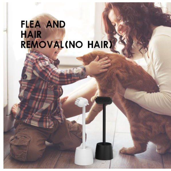 ❤️Pet Fur Grooming Cat Comb Cat Teaser Toy Cat Dog Massager Brush Scratcher Pet Supplies❤️